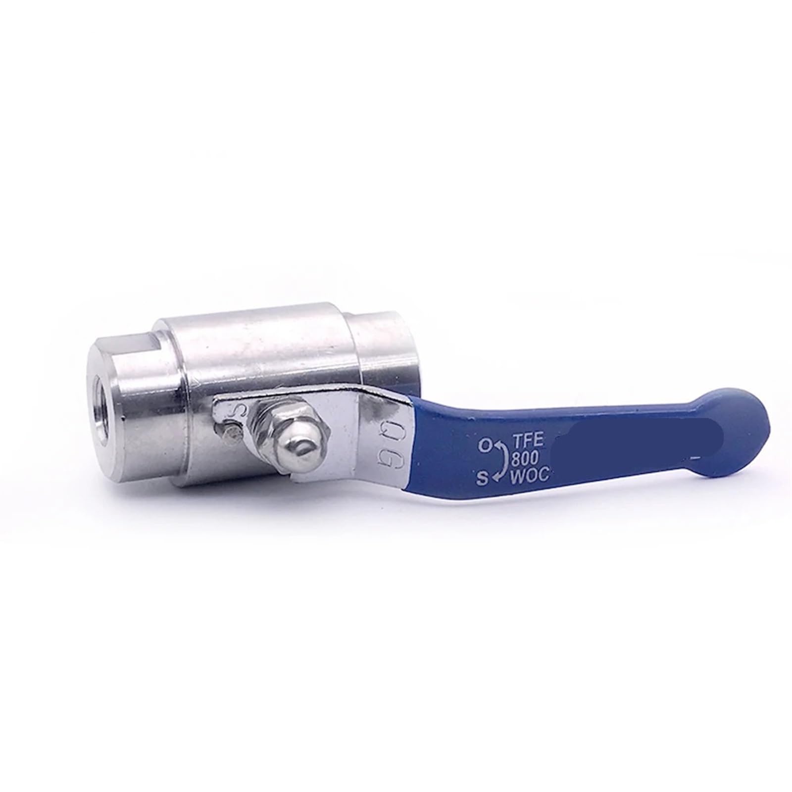 Vanne à boisseau sphérique femelle 1/2 BSPP haute pression inox 304 pour source d'air