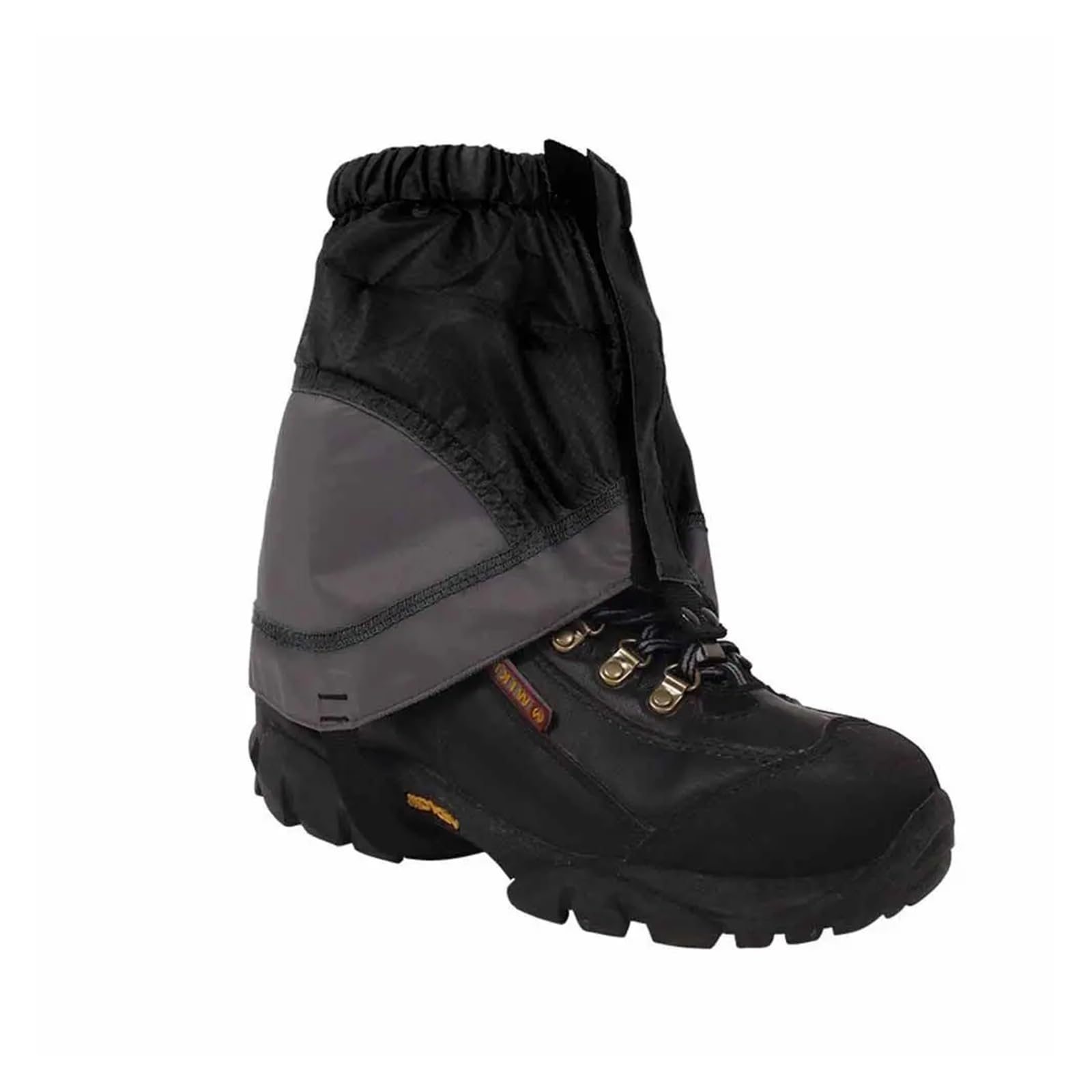 wasserdichte Gamaschen for den Außenbereich, leichtes Nylon, Schwarz, Wanderstiefel, Sand, Schlammschutz, verstellbare elastische Kordel for Radfahren