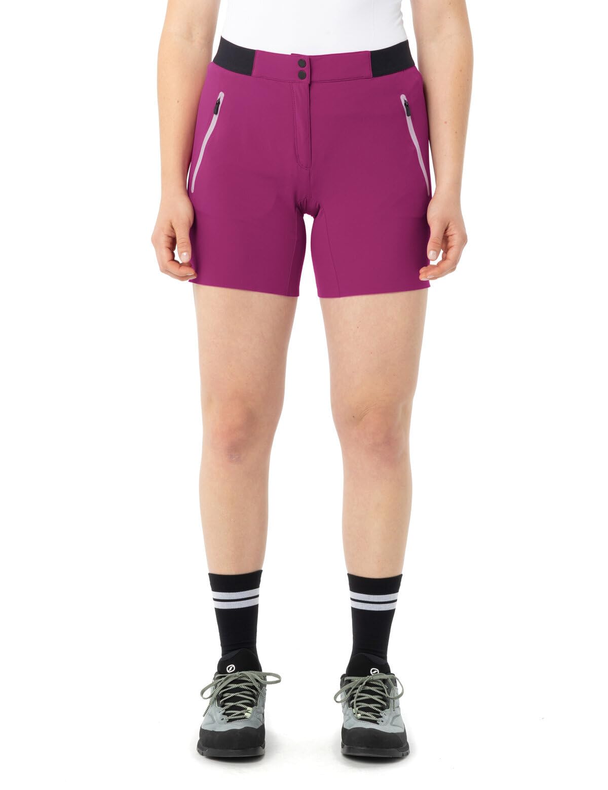 VAUDE Women's Scopi LW Shorts II, leichte Shorts, Passform: Slim fit, pink Orchid, 38
