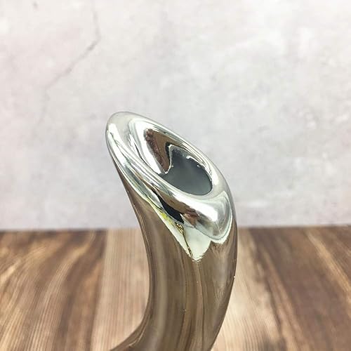 Miniatura 8 de Anding Jarrón artístico de cerámica Love de 10 pulgadas de alto, dorado, plateado, rojo, negro, blanco, oficina en casa, decoración, elige la