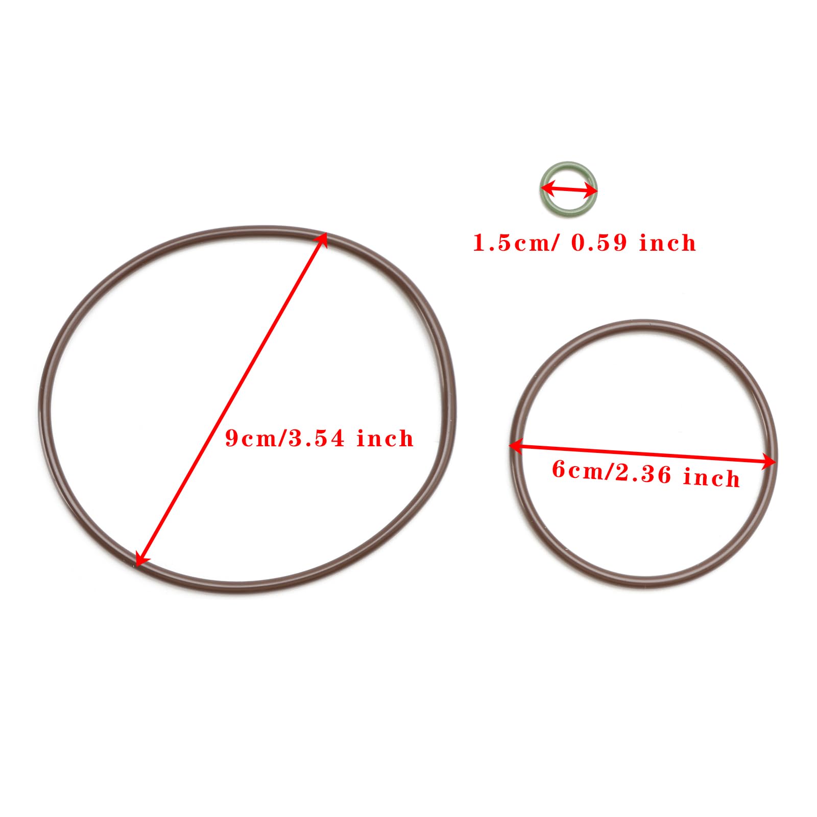 Topteng Vacuum Pump Reseal Rebuild Kit 7556919 Gasket Adatto per Mini Cooper 1.6L 1.6T N12 N14