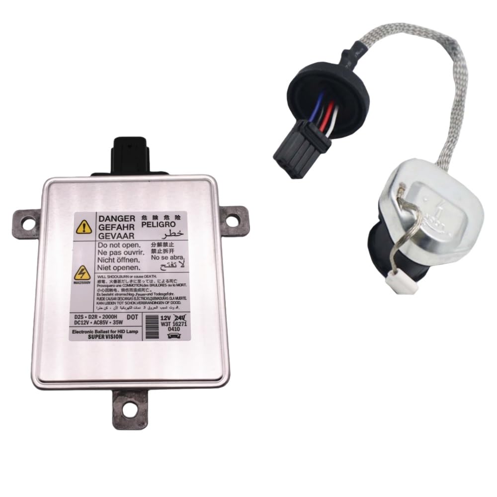 Yunll 16271 And 33129 Xenon Ballast W3t16271 Oem W3t19371 W3t20671 W3t20971 D2s D2r Xenon Hid Headlight Ballast For Mazda For Acura(16271 And 33129)