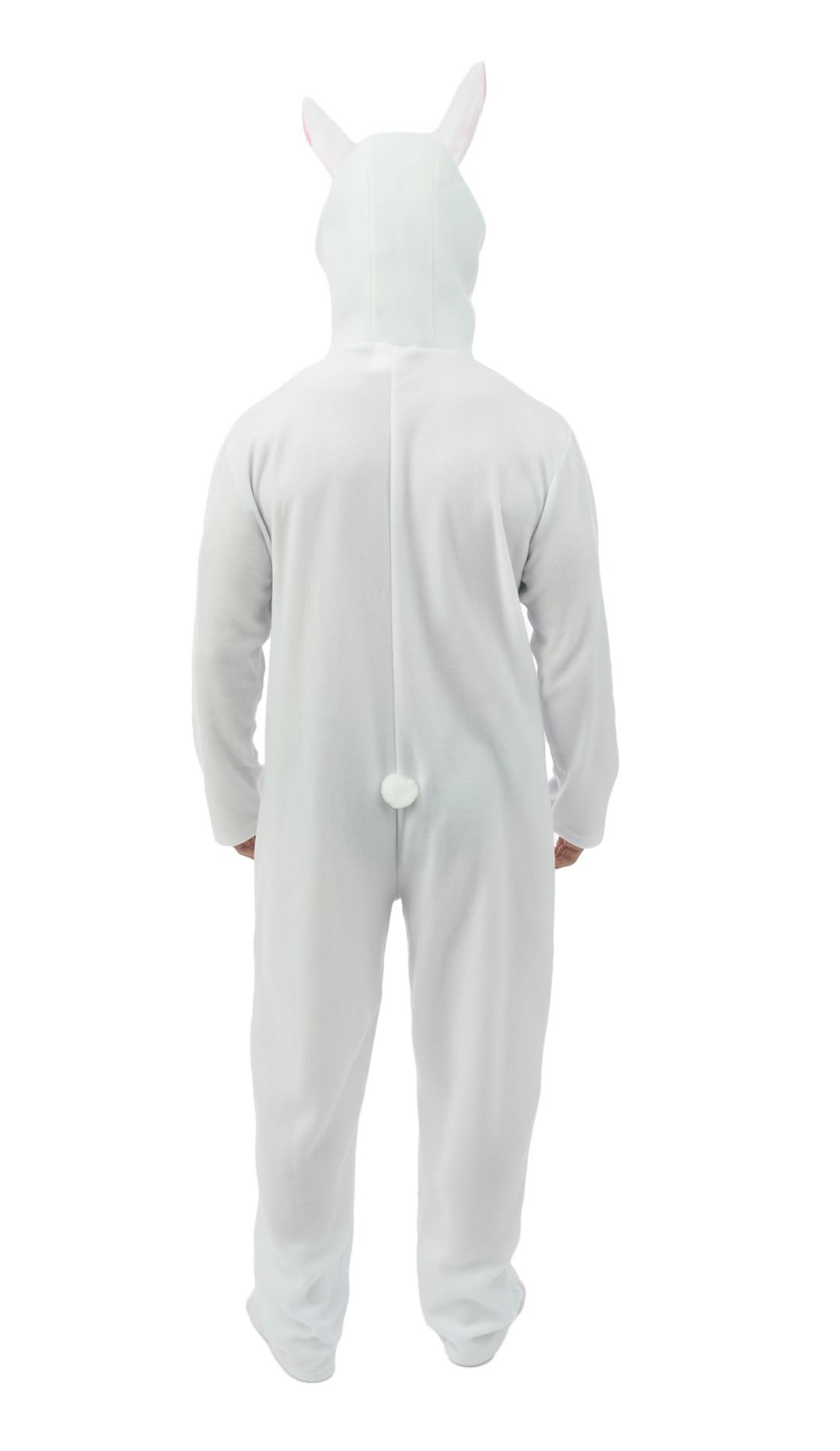 P'TIT CLOWN - Déguisement Lapin - Costume Adulte - Unisexe - Parfait pour Carnaval, EVG, EVJF, Pâques, Halloween et autres Fêtes Costumées - Facile à Enfiler - Confortable