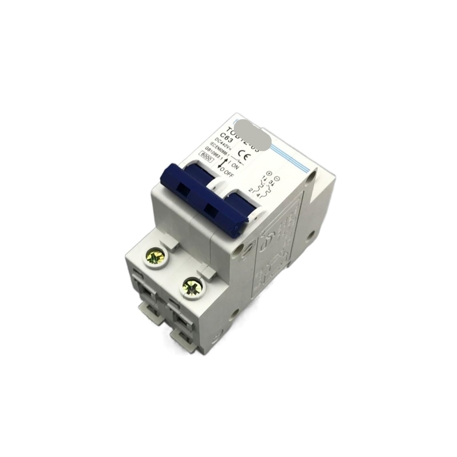 Wyłącznik automatyczny 2P 63 A DC 440 V C
