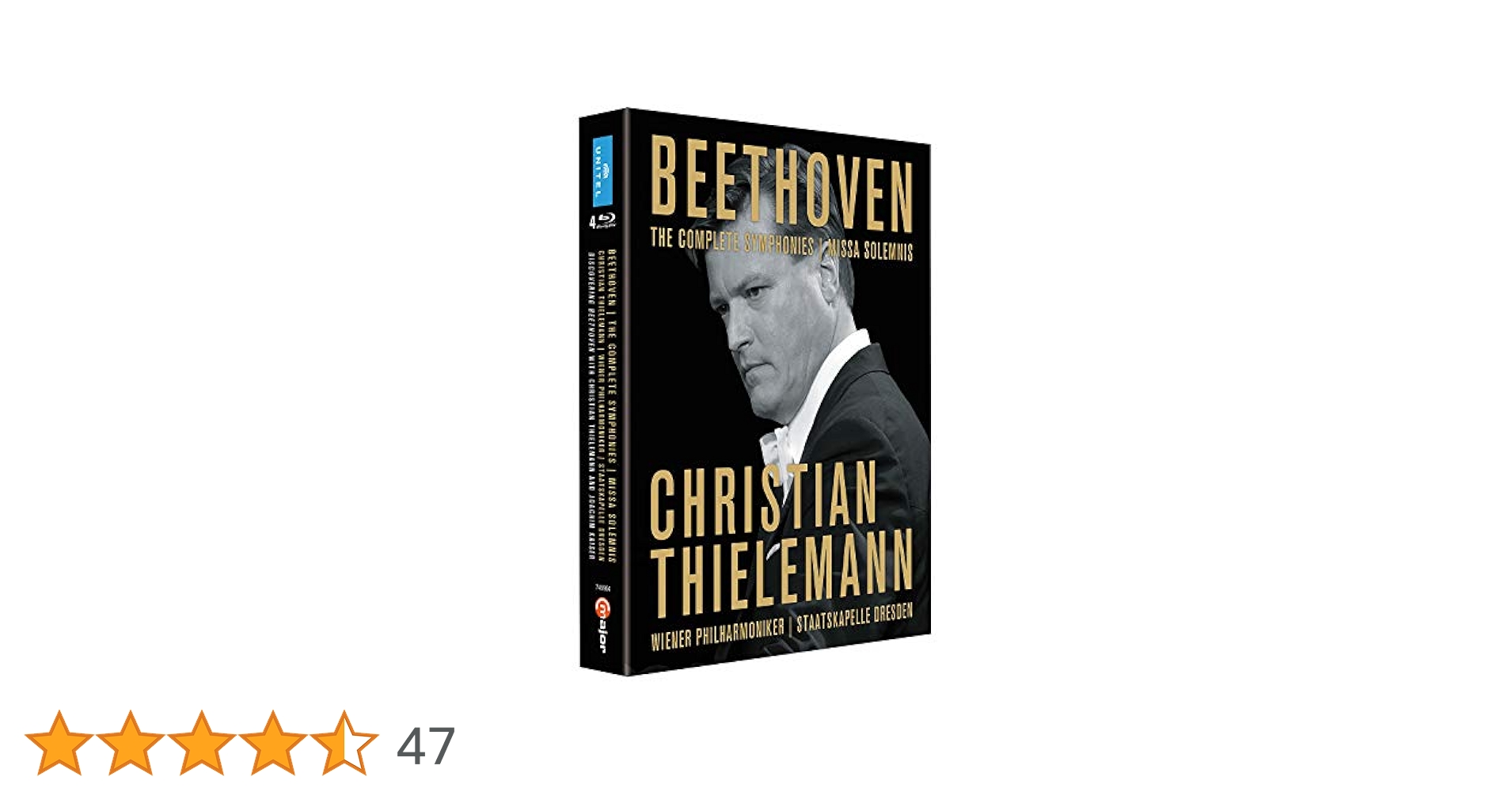 クラシック 4discs Blueray Movie Beethoven: The Complete Symphonies  NONE NOT ON LABEL /00440 Beethoven: The Complete Collection : Amazon.pl: Płyty DVD i