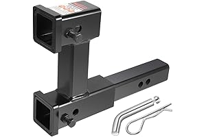 Heavy Duty Dual Hitch Receiver Extension
