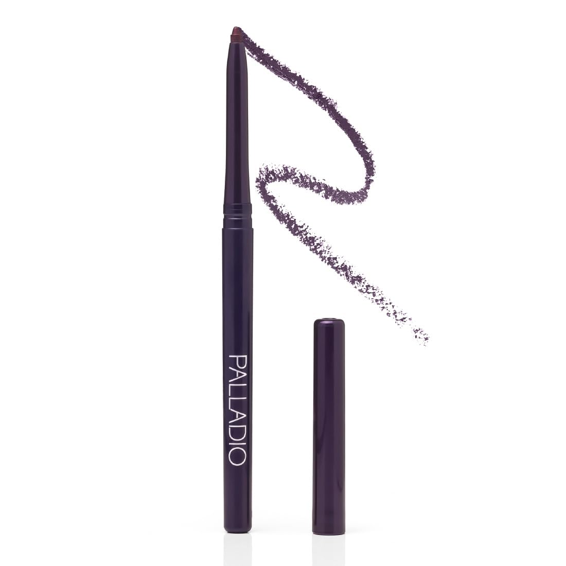 Palladio Retractable Waterproof Eyeliner, Richly Pigmented Color and Creamy, Slip Twist Up Pencil Eye Liner, Smudge Proof Long Lasting Application,