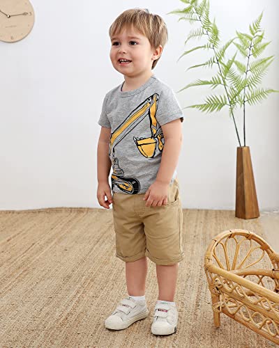 Adorel T-Shirt Maglietta Cotone Estive Bambino