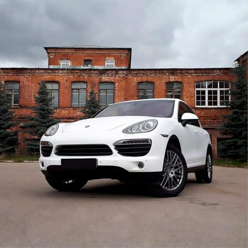 Image of HOME13 Vinyl White Matte Car Wrap Sticker Sheet Roll Air Release Bubble Free Wrap Sticker (12x100 Inches, White Matte)