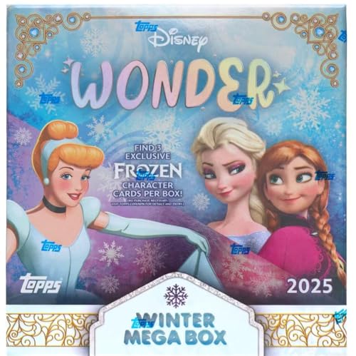 2025 Topps Disney Wonder MEGA box (15 pks/bx)