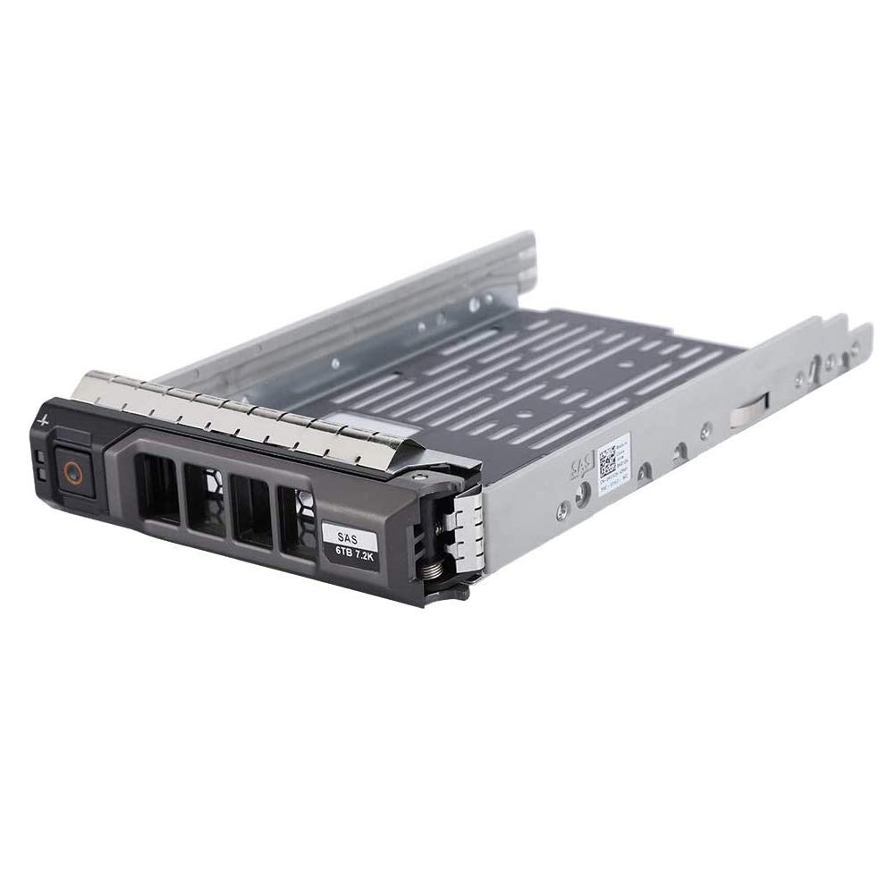 RGBS 3,5" SAS SATA Festplatte Tray Caddy mit Drive Befestigungsschrauben für Dell 8,9 cm F238 F 0 G302D G302D 0F238F 0X968D X968D SAS/SATAu, Dell PowerEdge R610, R710, T610, T710 mit 4 Schrauben