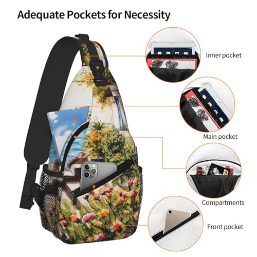 Mochila Sling Bag Urbana para Mujeres y Hombres miniatura 5
