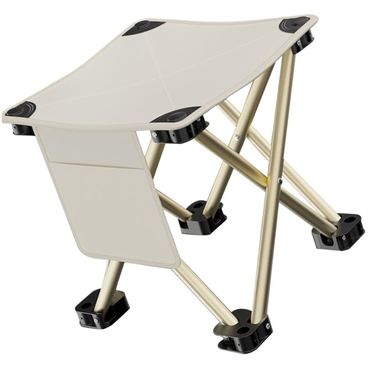 BESTonZON Portable Folding Stool for Adults Lightweight Camping Chair with Durable Construction for Outdoor Activities Travel Fishing and Picnics Easy to Carry Supports