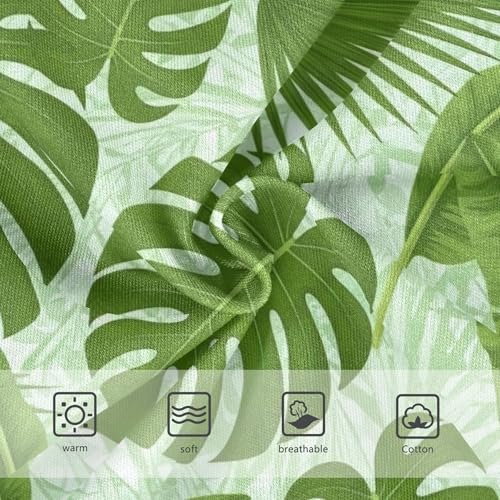 Lush Green Palm Leaves Girls Underwear Toddler 2t Cotton Panties Little Girl Aesthetic Briefs Underpants3