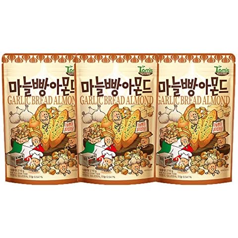 Korea Gilim Tom's Farm GarlicBread Flavor 7.4oz(3Pack) Cover