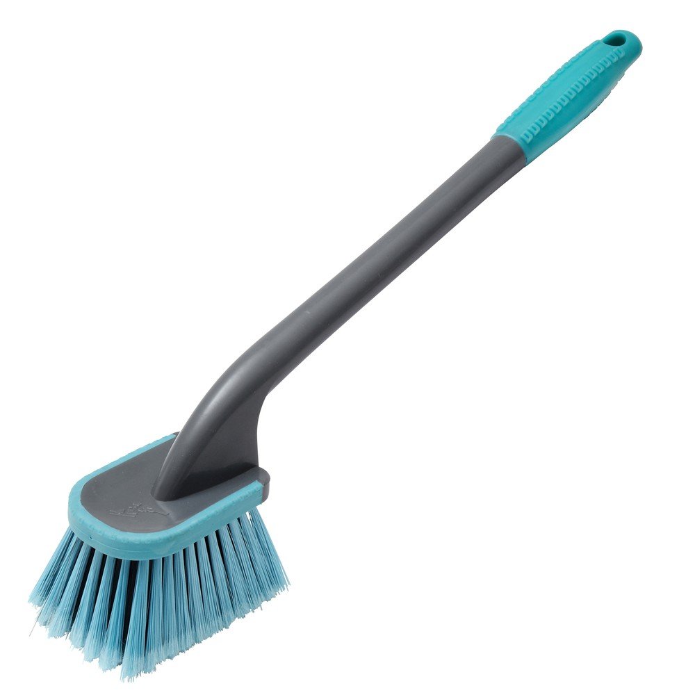 Stile grafico per un bagno dai toni grigio e azzurro | Leroy Merlin