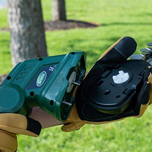 Scotts Outdoor Power Tools LSS10172S 7.2-Volt Lithium-Ion Cordless Grass Shear/Shrub Trimmer Combo, Green