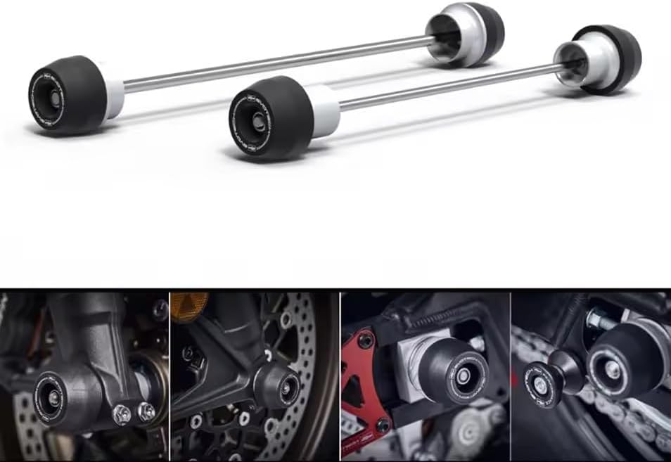 Motorcycle Rear Front Axle Fork Crash Slider wheel Spindle Crash Protection For Honda CRF1100L 2020-2026 Africa Twin Adventure Sport Plus (Front)