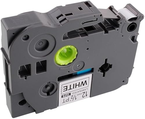 Miniatura 4 de Brother Cinta laminada estándar TZe-231 de 12 pulgada, negro sobre blanco, para etiquetadora P-Touch, paquete de 6