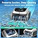 (2025 Upgrade) WYBOT C1 Robotic Pool Vacuum for Inground & Above Ground Pools, 150mins Cordless Pool Cleaner 4-in-1 Wall & Waterline Cleaning Up to 1,614sq.ft, Smart Navigation, App Support