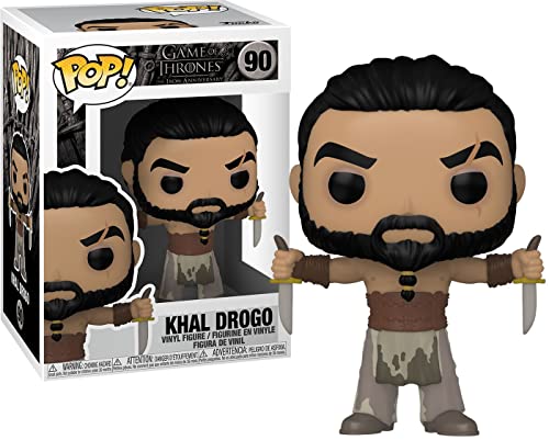 Funko POP TV: Game of Thrones - Khal Drogo with Daggers, Multicolor