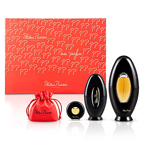 Paloma Picasso Mon Parfum Gift Set (VS2/GLOBAL) 100ml + 30ml + 4.8ml + Pouch Cover