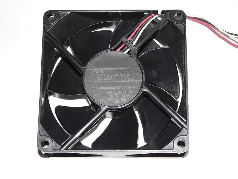 Ventilateur 80 x 25 mm pour un espace de travail informatique silencieux
