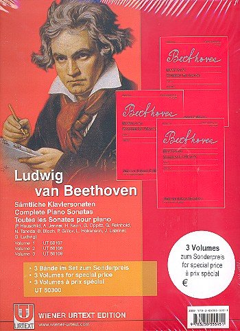 SAMTLICHE KLAVIERSONATEN OP. 2 - OP. 111 BANDE 1-3 PIANO      Sheet music – January 1, 2002