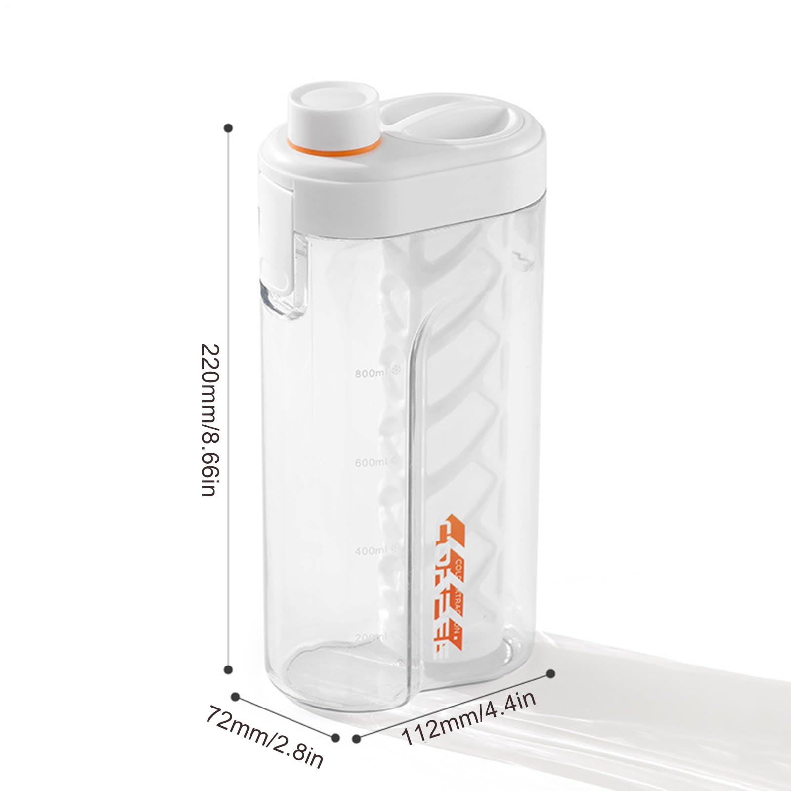 Máquina De Café Cold Brew,Preparador De Café Frío - Botella Sin Fugas Con Filtro Fino Hermético Para Casa Viaje Actividades Al Aire Libre Cocina Camping