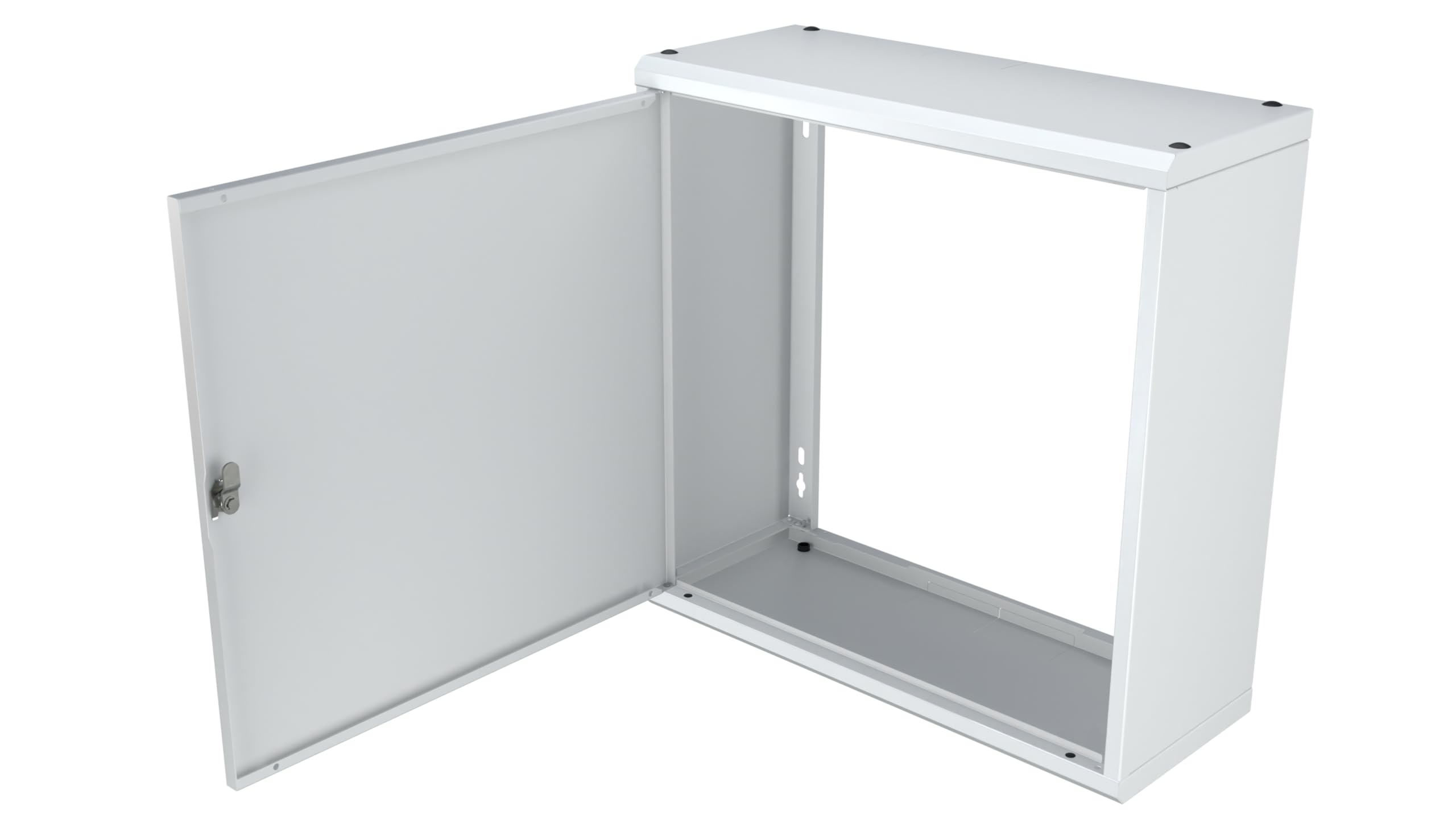 Externer Verteilerkästen 500x500x200mm IP20 - Schaltkasten aus Stahl - verteilerkasten aufputz, Wasserdichte Box und staubdicht - Schrank mit Schloss und zwei Schlüssel