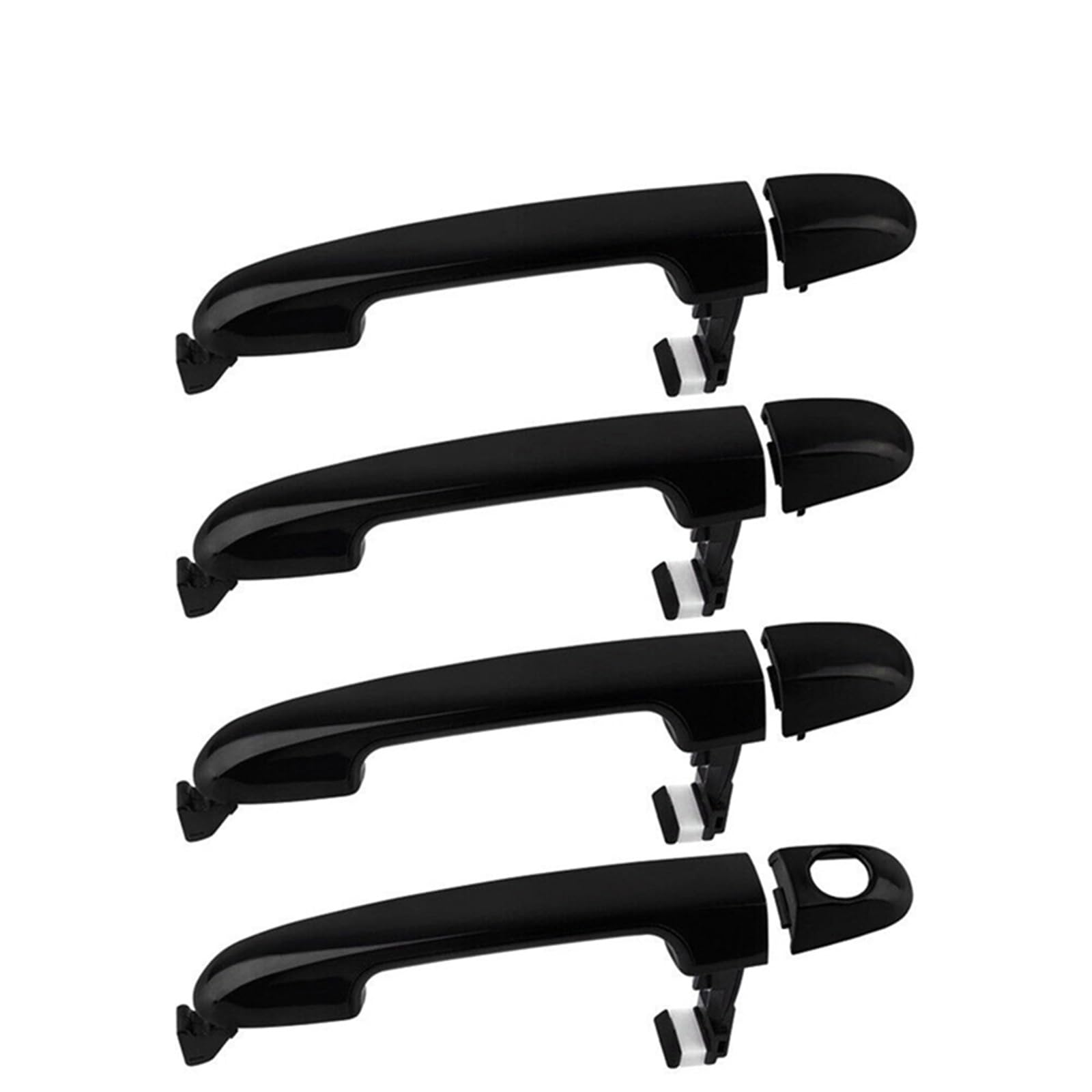 Hguvsjd One Color Car Exterior Door Handles For Hyundai For Elantra 2006-2012 82651-2H000 82651-2H01082652-2H000 82652-2H020 Set Of 4 Outer Exterior Door Handles