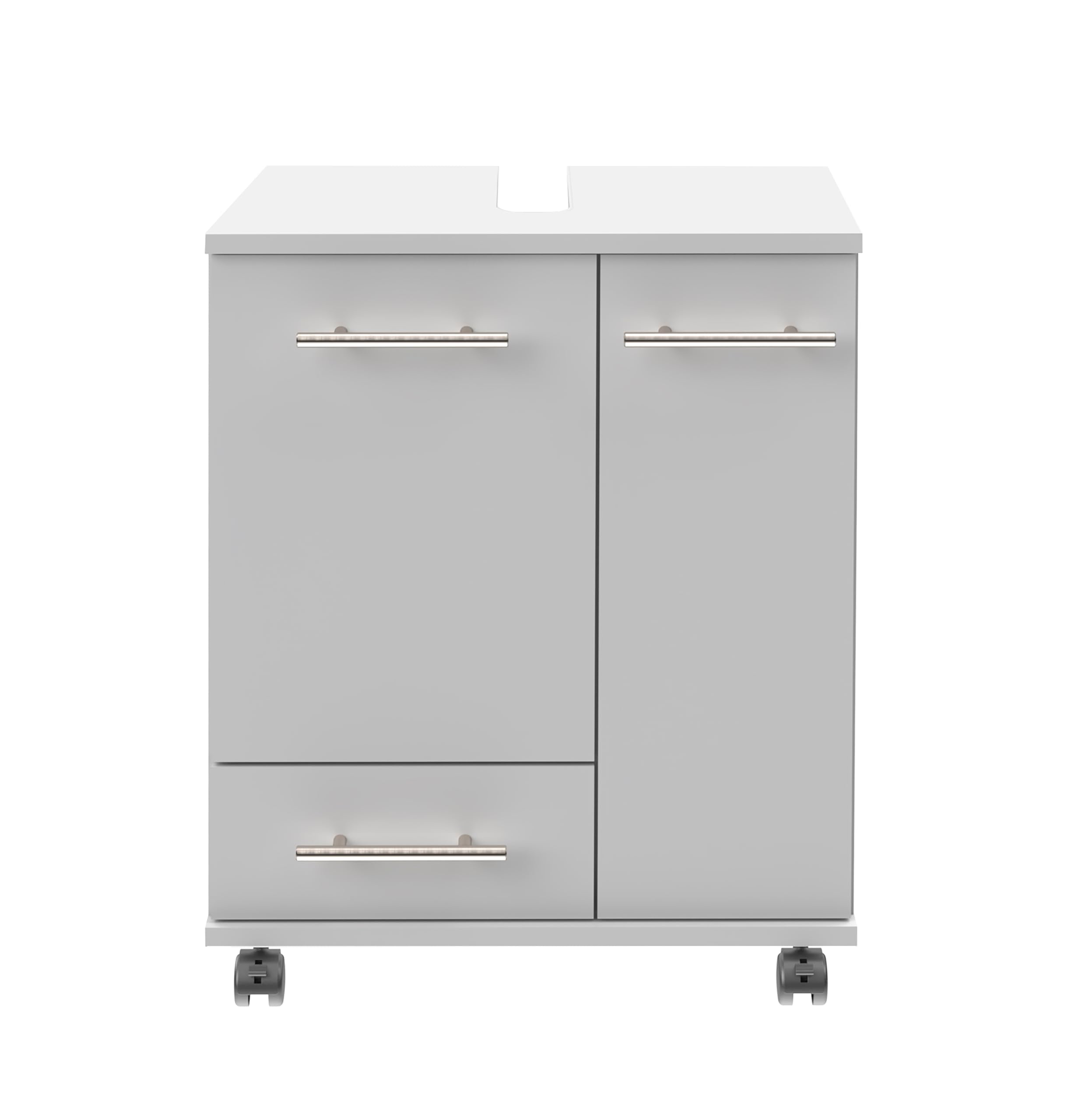 Schildmeyer 114669 Waschbeckenunterschrank, 50 x 63,5 x 32,5 cm, weiß