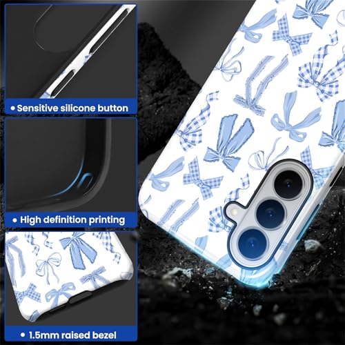 Coque Samsung Galaxy S26 Plus protection silicone résistant aux chocs rigide bleu