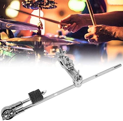 Cymbal Stand Arm for Auxiliary Hihats,Snare Stand Cymbal Boom Arm Adjustable Snare Stand Disassembled Metal Folder Holder for Drum Set