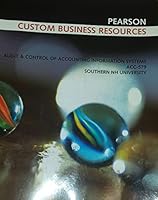 Audit & Control of Accounting Information Systems ACC-579 Southern New Hampshire University 0558314775 Book Cover