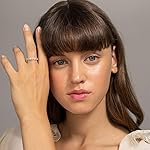 PAVOI-14K-Gold-Plated-Rings-Cubic-Zirconia-Love-Ring-3mm-Cushion-Cut-Stackable-Rings-for-Women-Gold-Rings-for-Women