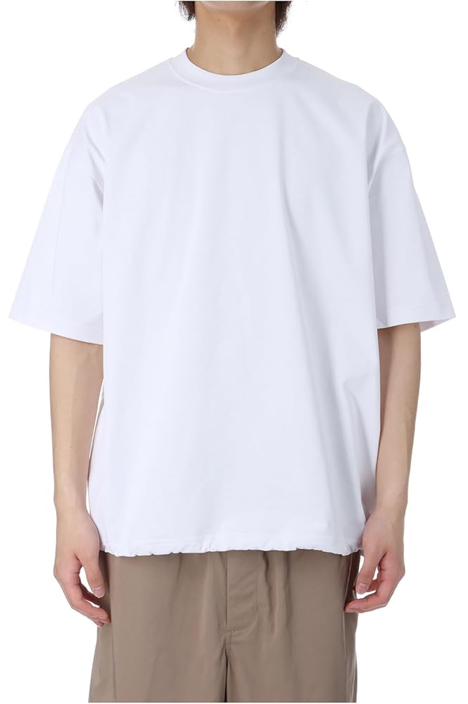 Amazon | [DAIWA PIER39] TECH DRAWSTRING S/S TEE - WHITE (BE