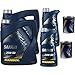 Produktbild 10L Motoröl MANNOL Safari 20W-50 2x MANNOL Motor Flush ADDITIV