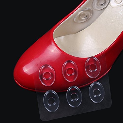 Esowemsn MM00861(5) 5Sheets(30Pcs) Bunion Protector Pads Silicone Gel Corn Pain Relief Rings Gel Cushion Pad Caps Remover Shoes Stick thumb #1