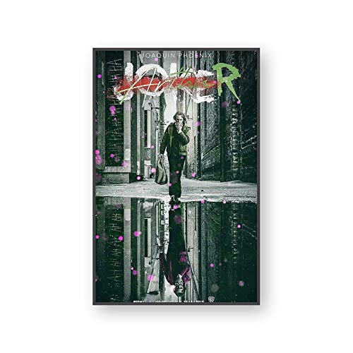 T-YIFUZX DIY Pintar por números Sin Marco Joker Wall Art Wall Movie Joker Joaquin para Aprender a impermeabilizar 40x50cm