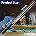 Nenkim 2 Piece Billiard House Cue Sticks,Pool Cue Stick with Leather Tip 32 Inch Short Pool Cue Durable Hardwood Billiard Stick Smooth Tip Portable Design for Home Game Room Leisure Play