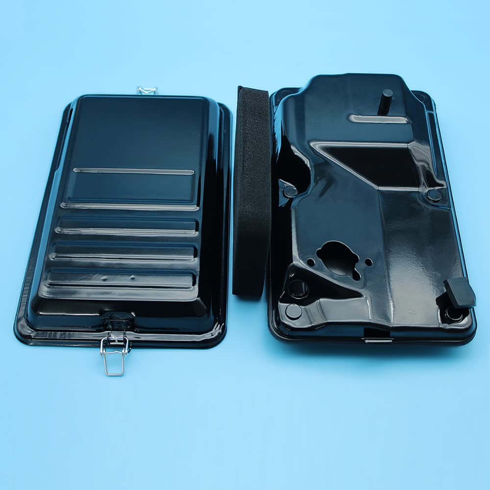Conjunto de Filtro y Carcasa de Aire for generador Compatible con Motores de Gasolina GX340, 11 HP, GX390, 13 HP, 188F, 190F, GX 340 y 390. Reemplazo: 17211-899-000.