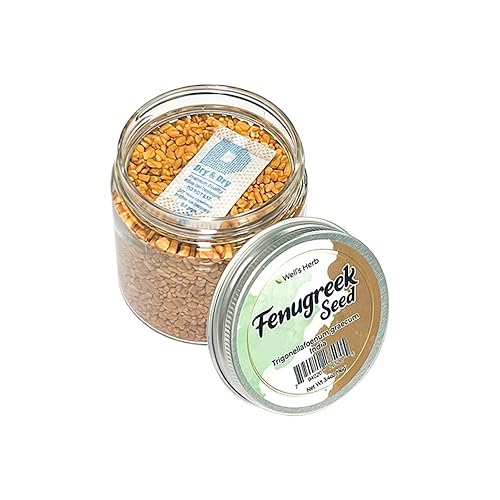 Miniatura 2 de Well's - Hierba seca natural (semillas de fenogreco) perfecta para aceite infundido de hierbas para cabello, hierbas para bricolaje, tratamiento de