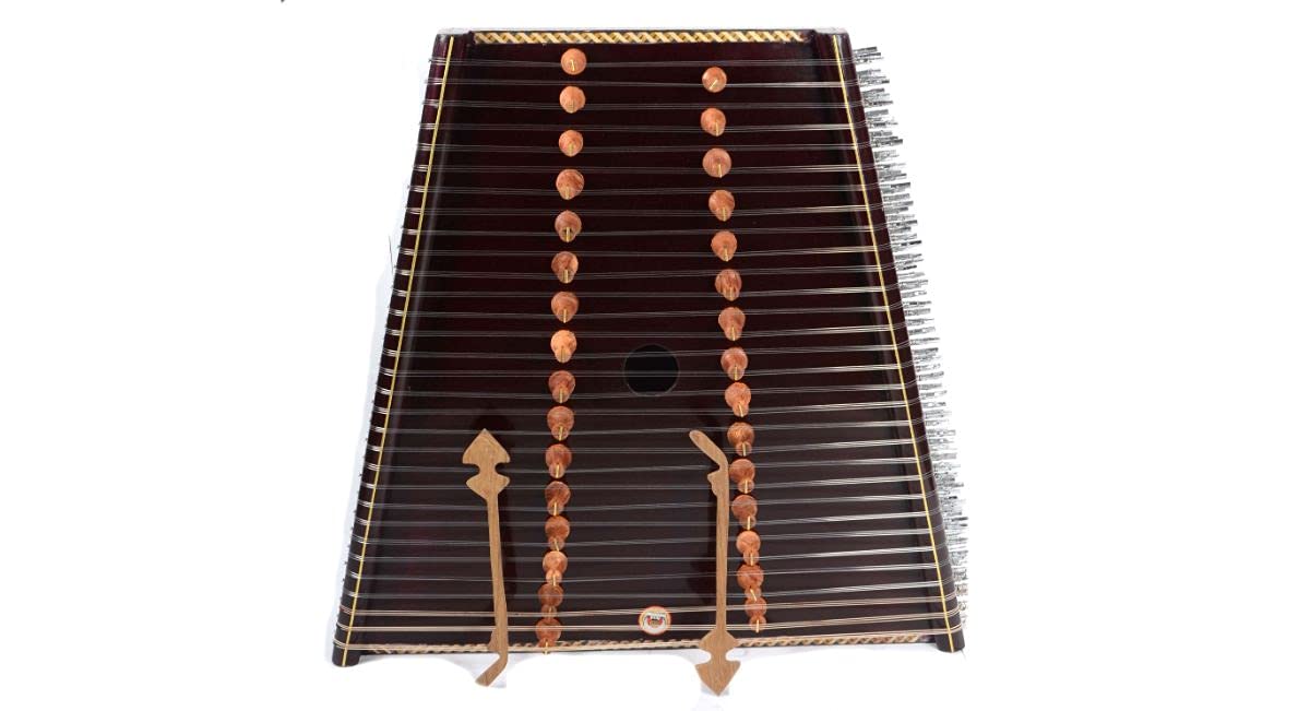 Strumenti Musicali Professionali String Santoor Migliore Qualità Santoor con Custodia Rigida