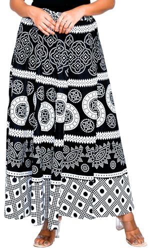 Image of Premium Cotton Skirt for Women with Pocket, Free Size