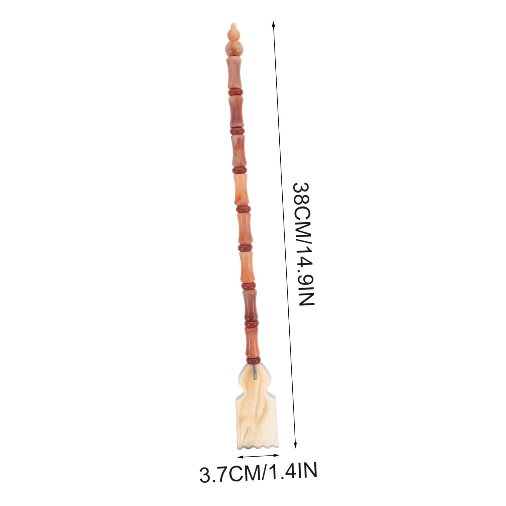 CALLARON 4stücke Rückenkratzer Ergonomischer Rückenmassager Echtem Horn Tragbares Massagewerkzeug Für Zuhause Für Juckreizlinderung Und Entspannung