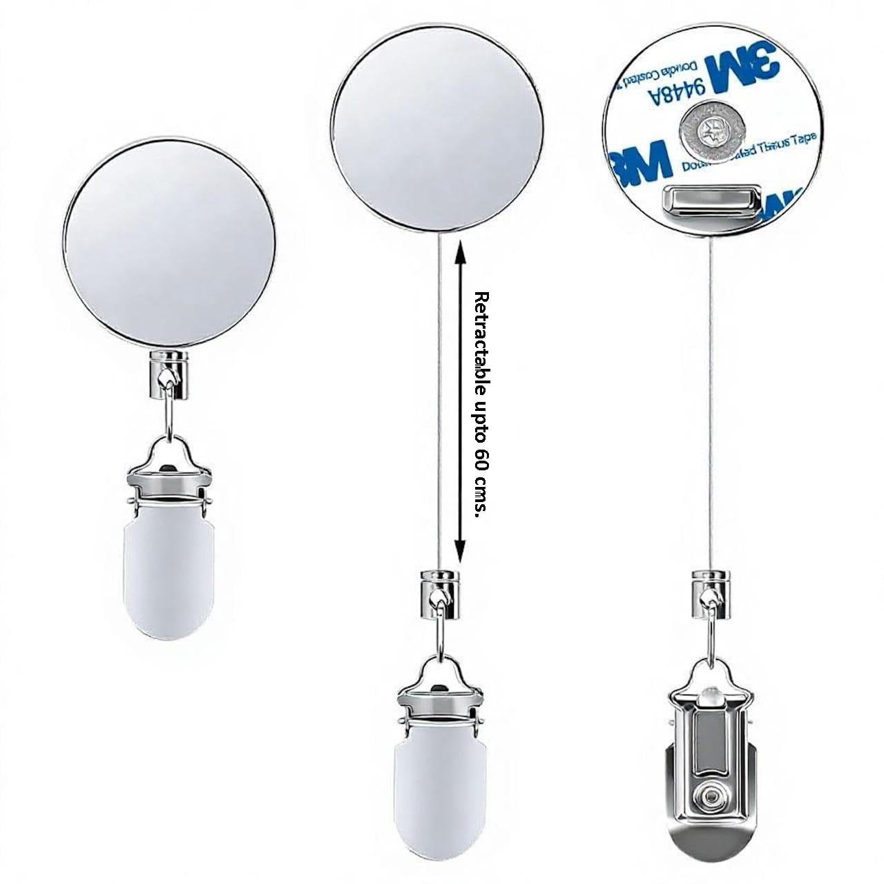 Retractable Towel Holder - No Drill! -3 Retractable Towel Holder - No Drill! -3