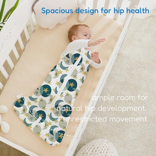 Image of TotAha Sleep Sack 15-18-24 Months 1.0 TOG, Unisex Buttery Soft Sleeping Sacks with 2-way Safe Zipper, Premium Winter Sleep Bag