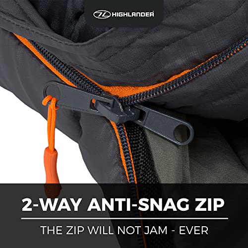 HIGHLANDER Echo 400 - Sacco a Pelo, Colore: Blu