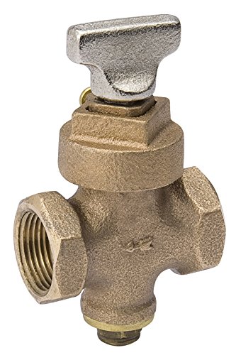 B & K 105-904NL 3/4" KEY STOP VALVE